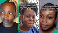 JAMB 2026: Candidate loosens her tinted hair ahead of exam day, says it's not allowed