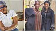 "True friend indeed": reactions trail touching video of Empress Njamah 'babysitting' best friend Ada Ameh