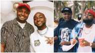 Davido tweets excitement ahead of reunion with Isreal, fans gush over friendship: "I love their bond"