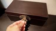 My husband made me promise never to open his locked box — Then it fell