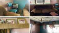 It's old but neat: Nigerian man goes back to village, shares photos of his father's house, says he's moving in