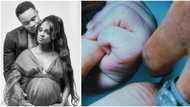Singer Rotimi share adorable photo as he welcomes first child with fiancée, congratulatory messages pour in