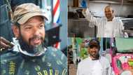 Homeless man who lived in a van surprised with a N16m food truck by strangers, they also bought him clothes