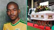 Jayden Adams: Lady shares what late footballer's brother did at his funeral, prays for protection