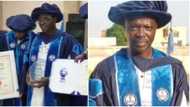 Veteran actor Ojopagogo shares inspiring moment as he bags honorary degree from foreign university