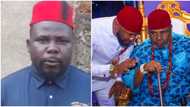 "If you know you're my dad, come for me": Ugandan man begs Pete Edochie in viral video, claims he's his son