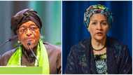 Why Nigerians should elect Amina Mohammed as first female president - Ex-Liberian leader reveals