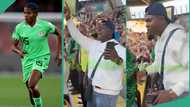 Paris 2024 Olympics: Football fans jump on Brain Jotter's Gwo Gwo Gwo Ngwo during Super Falcons game