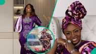 Jumoke George: Video of official presentation of house and car gifts to actress trends, she reacts