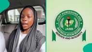 UTME 2026: Law aspirant sheds tears after seeing her result, shares it online with serious vow