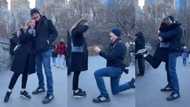 Husband cutely surprises wife of 25 years with romantic proposal she never got the first time