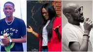We are all your babies: 2Baba's son with Sumbo Adeoye delivers emotional speech during mother's 40th birthday