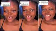 Lady with wide open teeth pronounces words in Queen's English, her cute video goes viral on TikTok