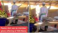 "Shame to you": Angry Nigerian pastor slams church members for giving offering of N100, video trends