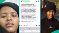 Lady posts painful message her biological mother sent her, people express sadness after reading it