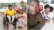 Man marries physically challenged lover after 4 years of dating her (photos)