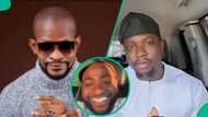"On video call with Davido instead of begging govt to release ur son": Uche Maduagwu slams VDM's mum