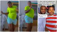 "He is a good man": Lady gets pregnant for Nigerian man in Europe so he won't be deported, video emerges