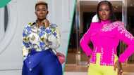 "God dey create": Real Warri Pikin slays in yellow feather dress, looks ravishing, gets fans talking