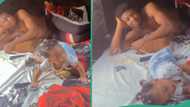 Woman who left her baby with her husband returns to find kid's leg tied with rope, shares video