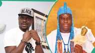 Video of Baba Ijesha and Ooni of Ife trends online amid reports of being released from prison