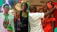 Annie, Isabella reenact mum's role in Real Housewives of Lagos, fans rate them: "Better pikin"