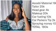 Lady speaks on high cost on asoebi as she explains how she spent N180k