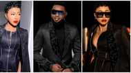 Mabel Makun restyles AY's tuxedo in new photos, asks fans what they think