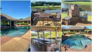 Inside the palatial mansion of a judge: Building has huge swimming pool, big outdoor kitchen for parties