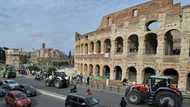 Meloni restores tax breaks after farmer protests reach Colosseum