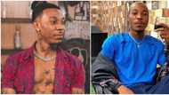 "Is this him now?" Fans struggle to recognize Solidstar as he shares photo, says pills almost claimed his life