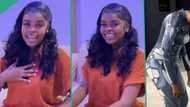 "She is pretty": Lady who behaves like AI robot melts hearts as she appears in different dress
