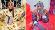 I don give you before na: Video of Portable arguing with women who asked him for money at Abule Egba emerges