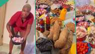 "I didn't see bag of rice": Lady spends N300,000 to buy small foodstuff at Lagos Mainland market