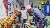 Breaking: Lagos governor-elect Sanwo-Olu visits family of Kolade Johnson killed by policemen (photos)