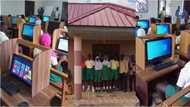 Man builds modern ICT centre for school to enable them improve in their research and learning