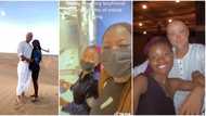 Nigerian lady leaves the country to finally meet Oyinbo lover she dated online for 6 months, video wows people