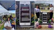 Family bury girl under a phone-shaped tombstone because she was always on it, video of the grave melts hearts