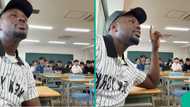 Nigerian man who's the only black person in Japanese class shares his experience
