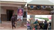 This is why I've been running around: Nigeria lady builds house for mother to celebrate her 53rd birthday