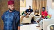 Williams Uchemba adopts 18-year-old boy, plans to sponsor his education (photo)