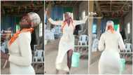 Curvy Nigerian lady dances & shakes waist in church, many men rush to her comment section as video trends
