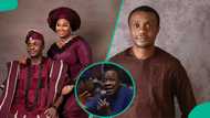 Nathaniel Bassey’s father-in-law shares reason he gave out daughter to singer in a hilarious video