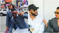 "Baby number 3 loading": Ebuka and wife get fans gushing over loved-up video as they go on vacation
