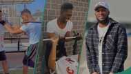 I Am a Soldier singer, Ebuka Songs, hits the gym with Moses Bliss, struggles in video, many react
