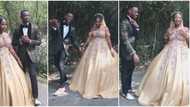 They look so happy: Adedimeji Lateef and Mo Bimpe all smiles and laughter as they prepare for wedding in video