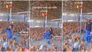 “Chilling With Babes”: Happy Nigerian Man Dances for His Chickens in Video, Flaunts Big Poultry