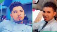 "This one no be human being o": Ladies gush as woman shows off her handsome husband
