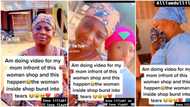 Woman bursts into tears as she sees young lady happily doing a video with her mum, emotional clip trends