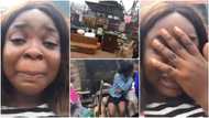 Lady cries after uncle threw her, siblings and mother out following dad's death, she asks for help in video